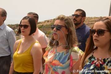 La Breña procesiona a sus patronos con la polémica de la gala Drag Queen aún latente (Foto Francisco Javier Santana)